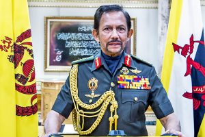 His Majesty Sultan Haji Hassanal Bolkiah Mu’izzaddin Waddaulah ibni Al-Marhum Sultan Haji Omar ‘Ali Saifuddien Sa’adul Khairi Waddien, Sultan and Yang Di-Pertuan of Brunei Darussalam delivering the titah.