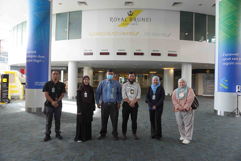 EGNC paid a visit to Brunei International Airport (BIA)