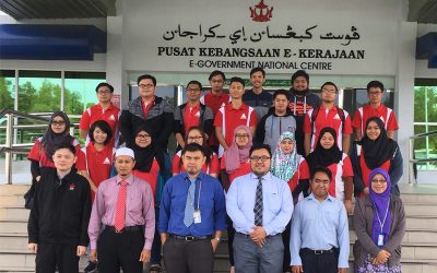 Pelajar Micronet membuat lawatan sambil belajar ke EGNC