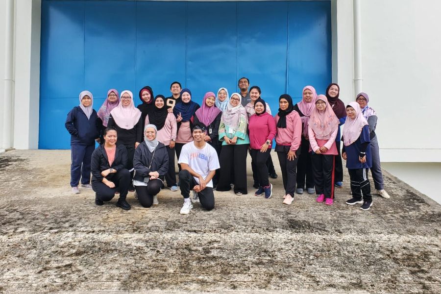 EGNC Senamrobik Sempena Bulan Kesedaraan Kanser Payudara Sedunia