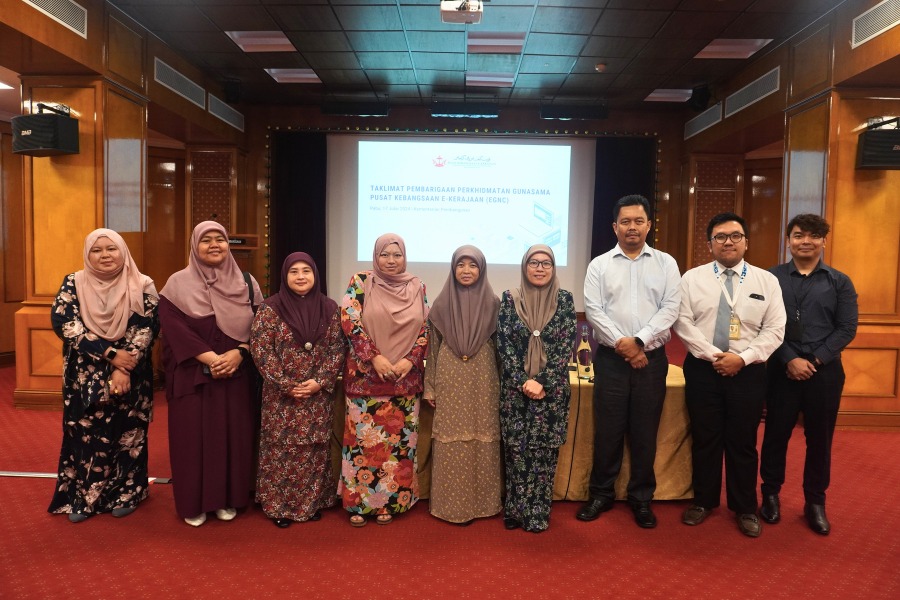Jerayawara Taklimat Pemberigaan Perkhidmatan Gunasama Pusat Kebangsaan E-Kerajaan