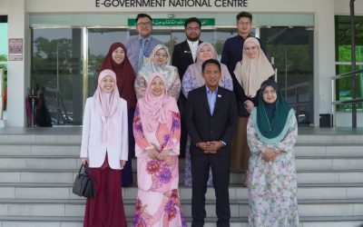 Lawatan Kerja daripada Ahli-ahli Yang Berhormat Majlis Mesyuarat Negara (MMN) ke Pusat Kebangsaan E-Kerajaan