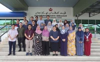 E-Government National Centre (EGNC) received an industrial visit from a group of UBD Master’s students
