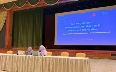 EGNC mengadakan Sesi Penyelarasan Government Digitalisation & Government Digitisation di Jabatan Perdana Menteri